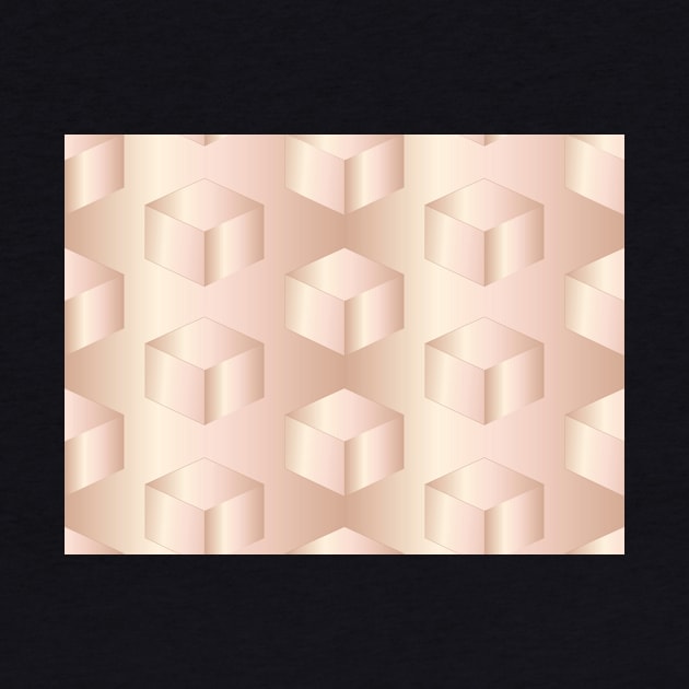 Beige cubes by YamyMorrell